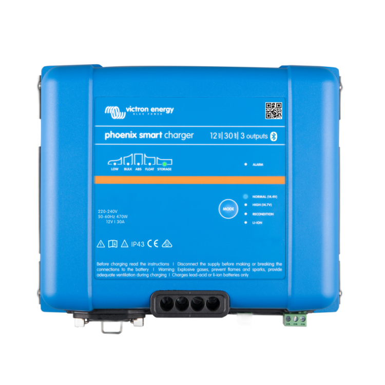 Зарядные устройства Victron Energy Phoenix Smart IP43 Charger 12/30(3) 230V PSC123053095